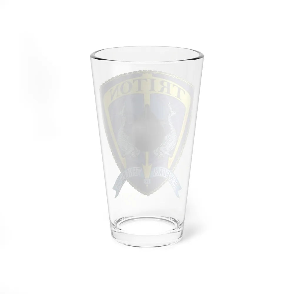 Det Triton (U.S. Navy) Pint Glass 16oz-Go Mug Yourself