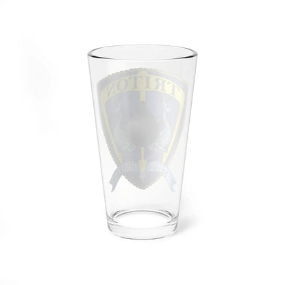 Det Triton (U.S. Navy) Pint Glass 16oz-Go Mug Yourself