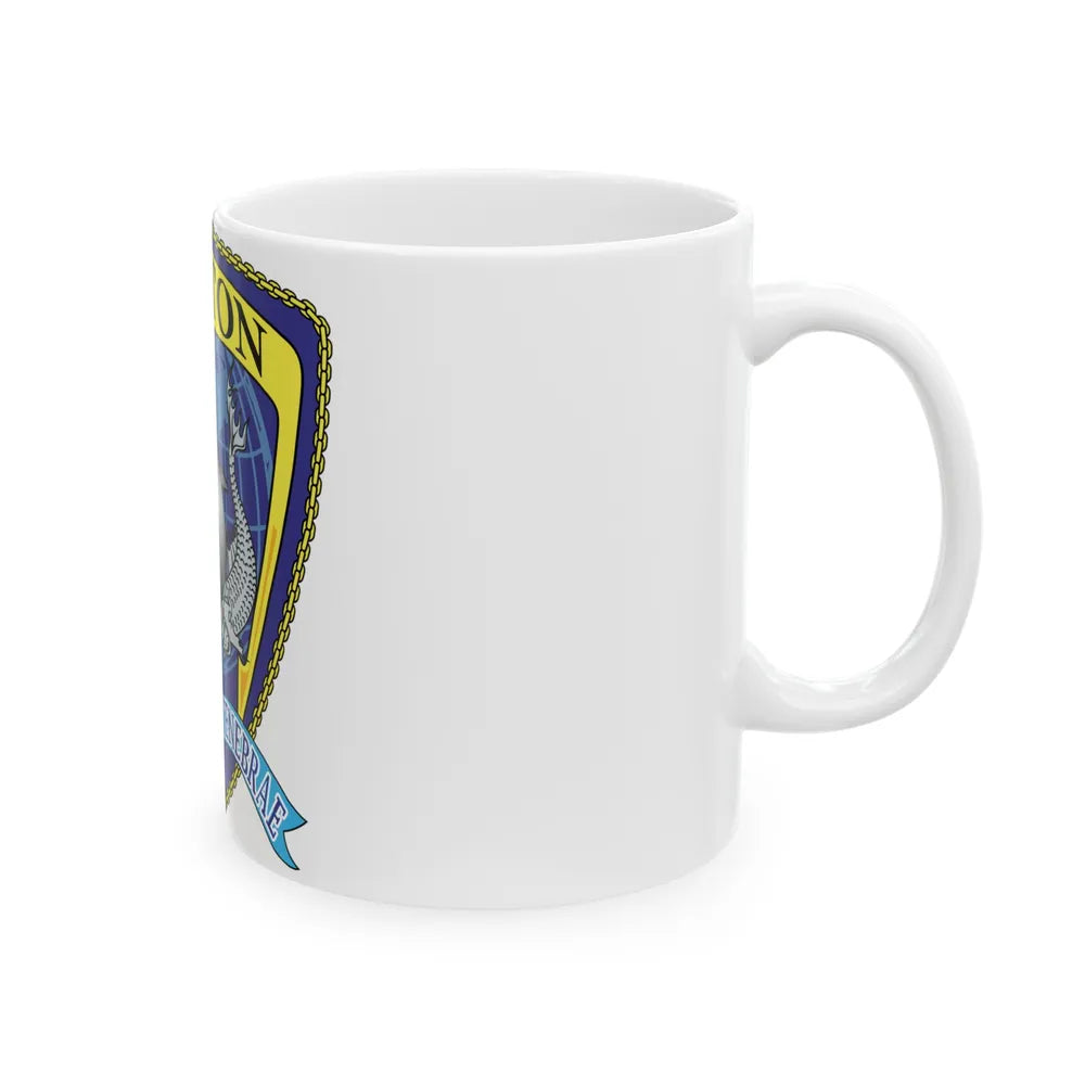 Det Triton (U.S. Navy) White Coffee Mug-Go Mug Yourself