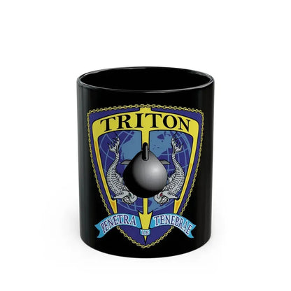 Det Triton (U.S. Navy) Black Coffee Mug 11oz - Go Mug Yourself