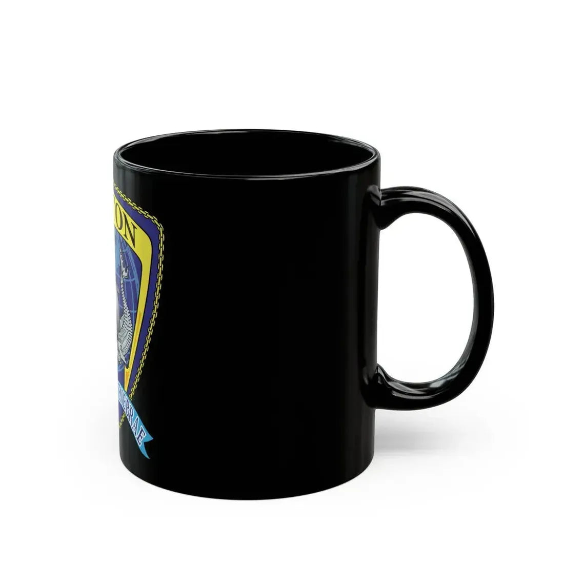 Det Triton (U.S. Navy) Black Coffee Mug - Go Mug Yourself