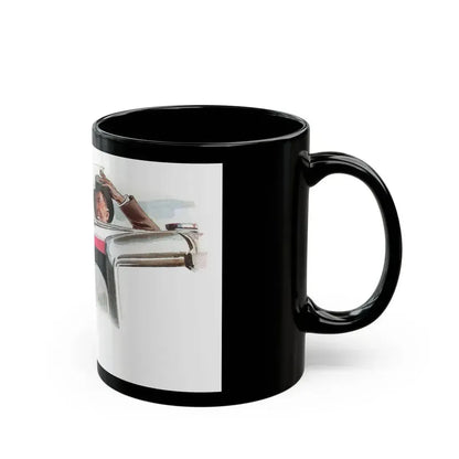 Detail from a 1935 Esso advertisement - Black Coffee Mug - Go Mug Yourself