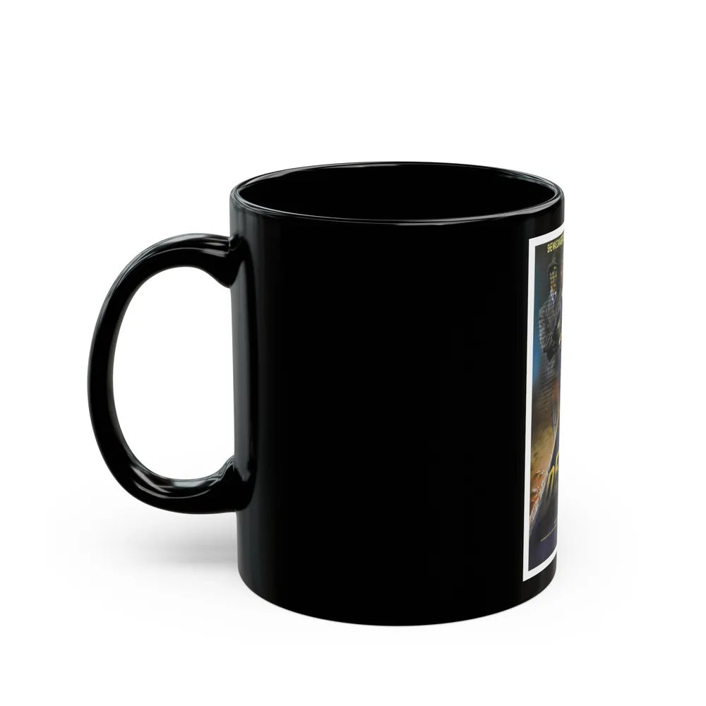 DETOUR 1945 Movie Poster - Black Coffee Mug-Go Mug Yourself