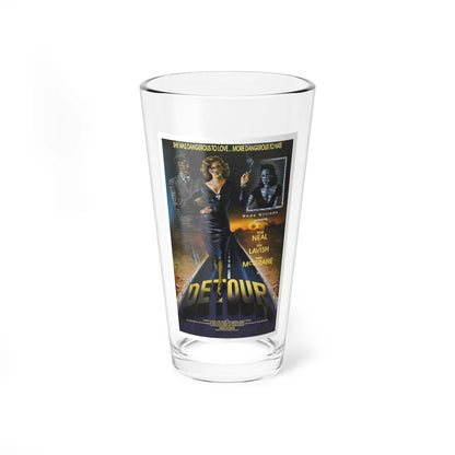 DETOUR 1945 Movie Poster - Pint Glass 16oz-16oz-Go Mug Yourself