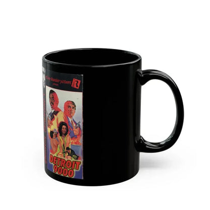 DETROIT 9000 (VHS COVER) - Black Coffee Mug - Go Mug Yourself