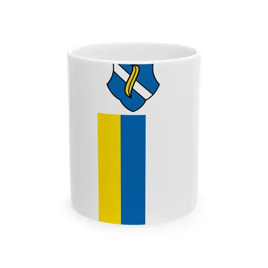 DEU Aidenbach Banner (Germany) White Coffee Mug 11oz - Go Mug Yourself