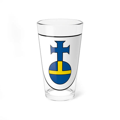 DEU Aidlingen COA (Germany) (Coat of Arms) Pint Glass 16oz 16oz - Go Mug Yourself