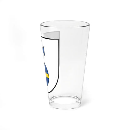 DEU Aidlingen COA (Germany) (Coat of Arms) Pint Glass 16oz - Go Mug Yourself