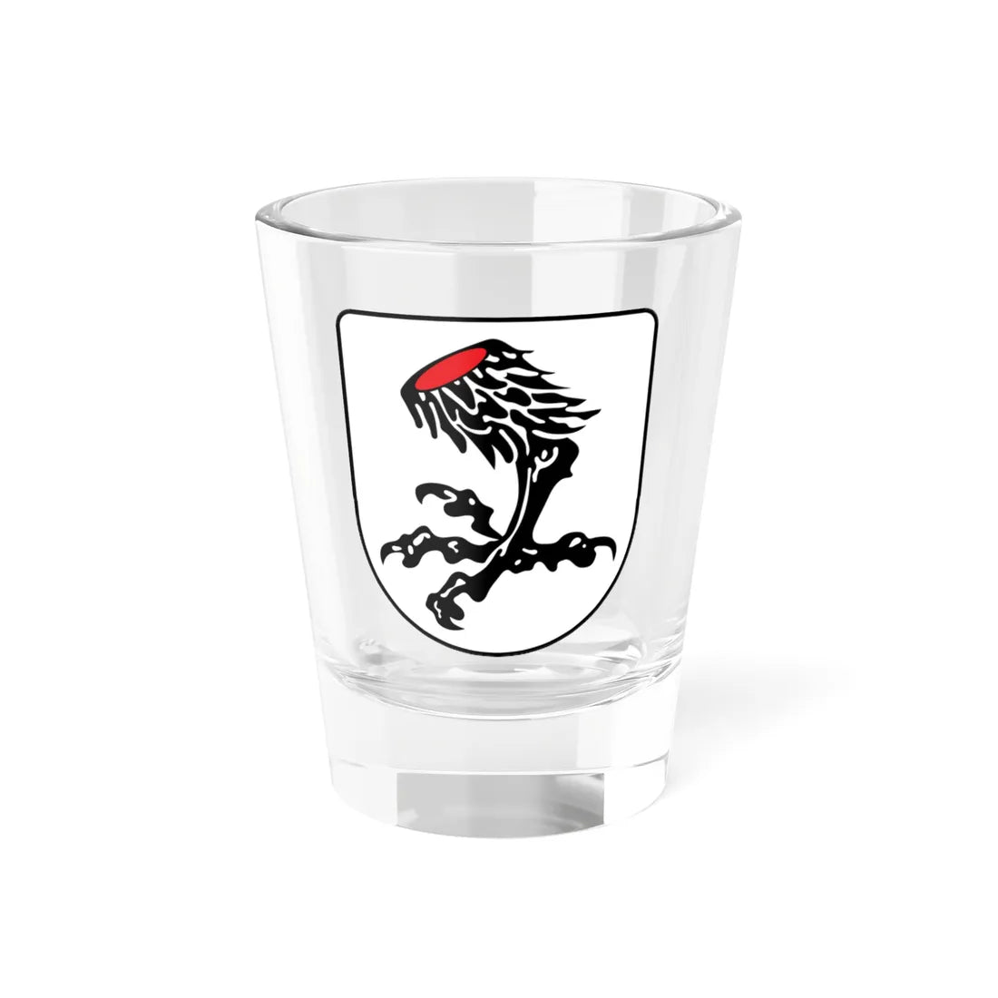 DEU Aindling COA (Germany) (Coat of Arms) Shot Glass 1.5oz 1.5oz - Go Mug Yourself