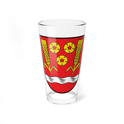 DEU Aiterhofen COA (Germany) (Coat of Arms) Pint Glass 16oz 16oz - Go Mug Yourself
