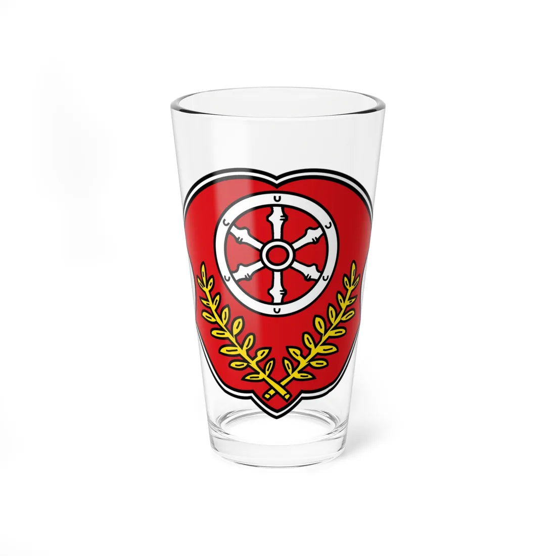 DEU Alzenau COA (Germany) (Coat of Arms) Pint Glass 16oz 16oz - Go Mug Yourself
