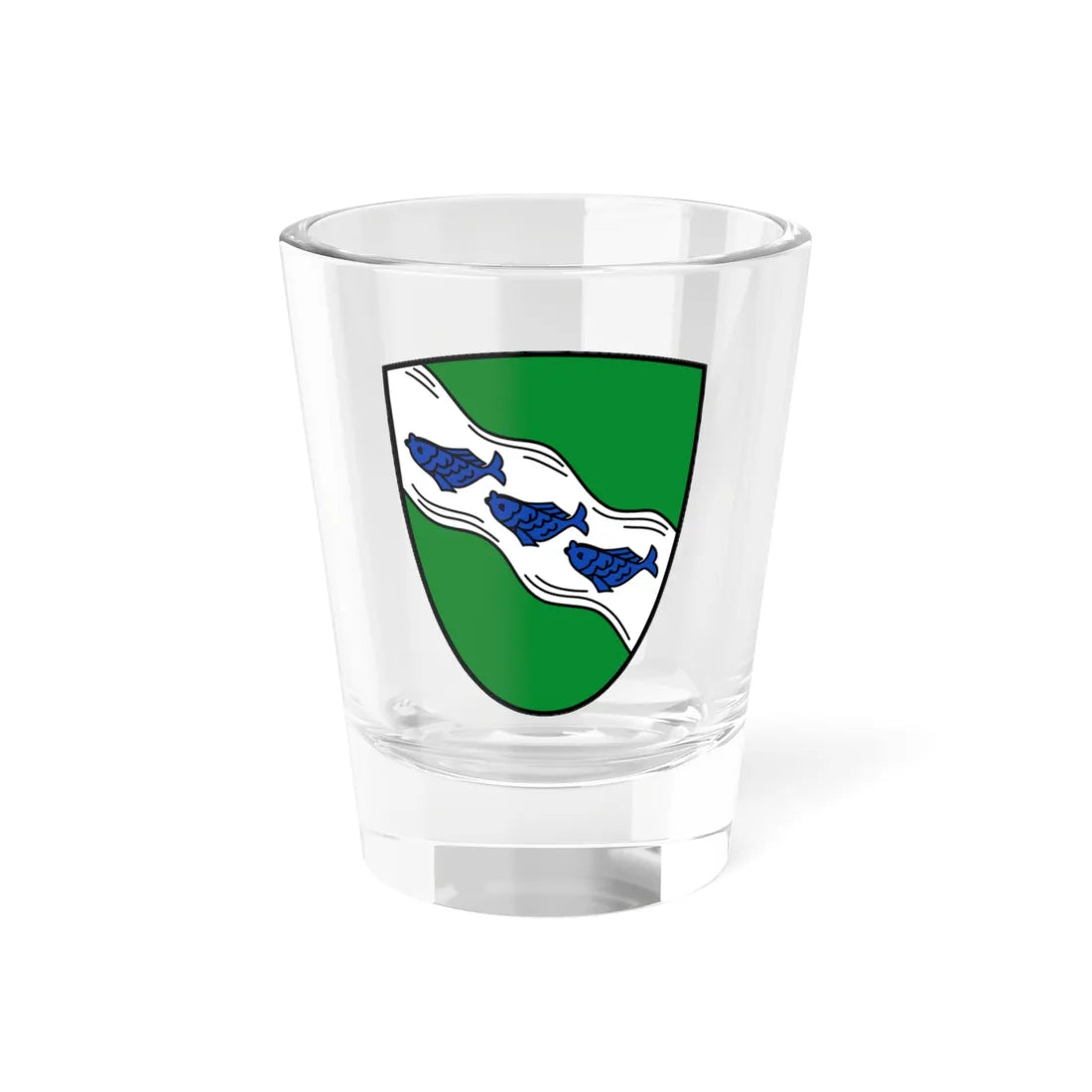 DEU Ansbach COA (Germany) (Coat of Arms) Shot Glass 1.5oz 1.5oz - Go Mug Yourself