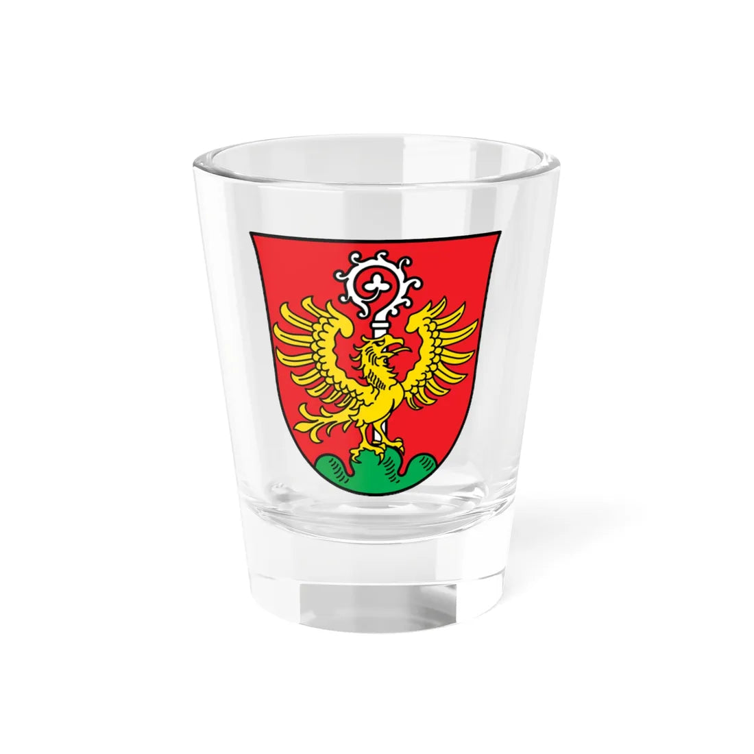 DEU Arberg COA (Germany) (Coat of Arms) Shot Glass 1.5oz 1.5oz - Go Mug Yourself