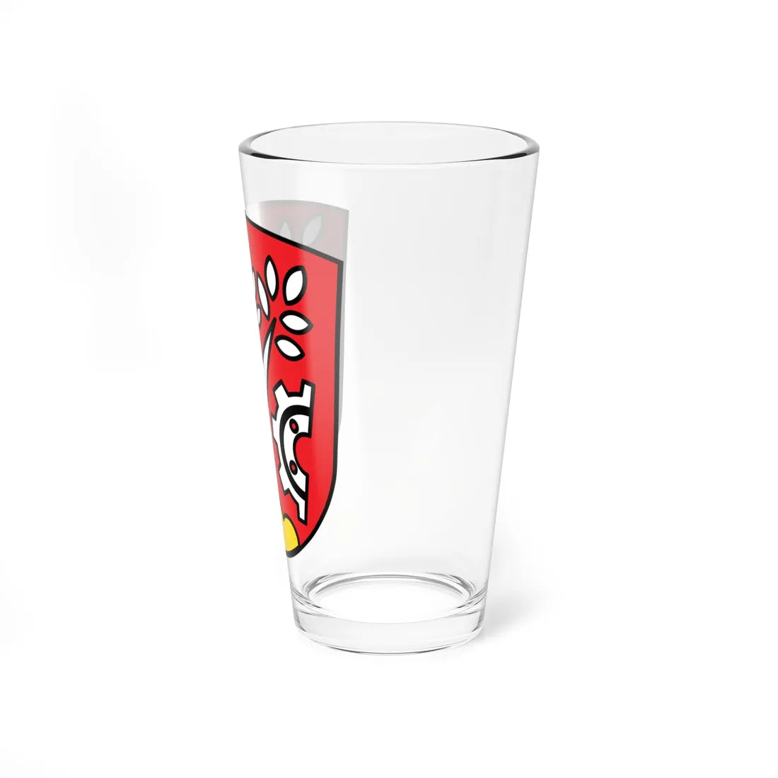 DEU Asbach-Bäumenheim COA (Germany) (Coat of Arms) Pint Glass 16oz - Go Mug Yourself