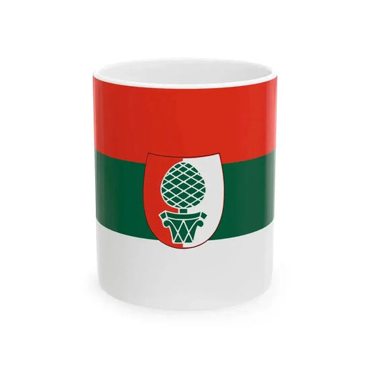 DEU Augsburg Flag (Germany) White Coffee Mug 11oz - Go Mug Yourself