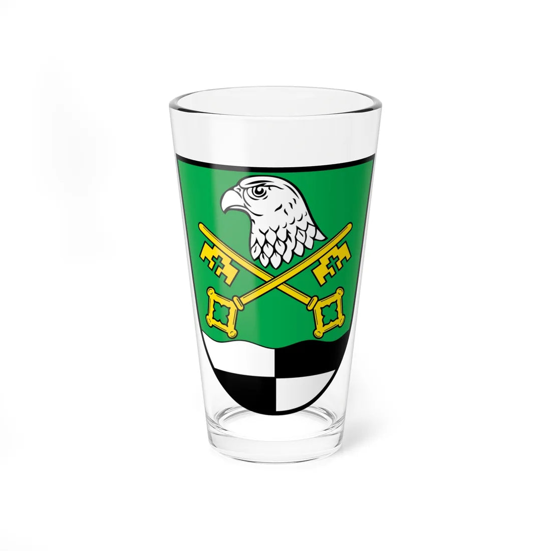 DEU Aurachtal COA (Germany) (Coat of Arms) Pint Glass 16oz 16oz - Go Mug Yourself