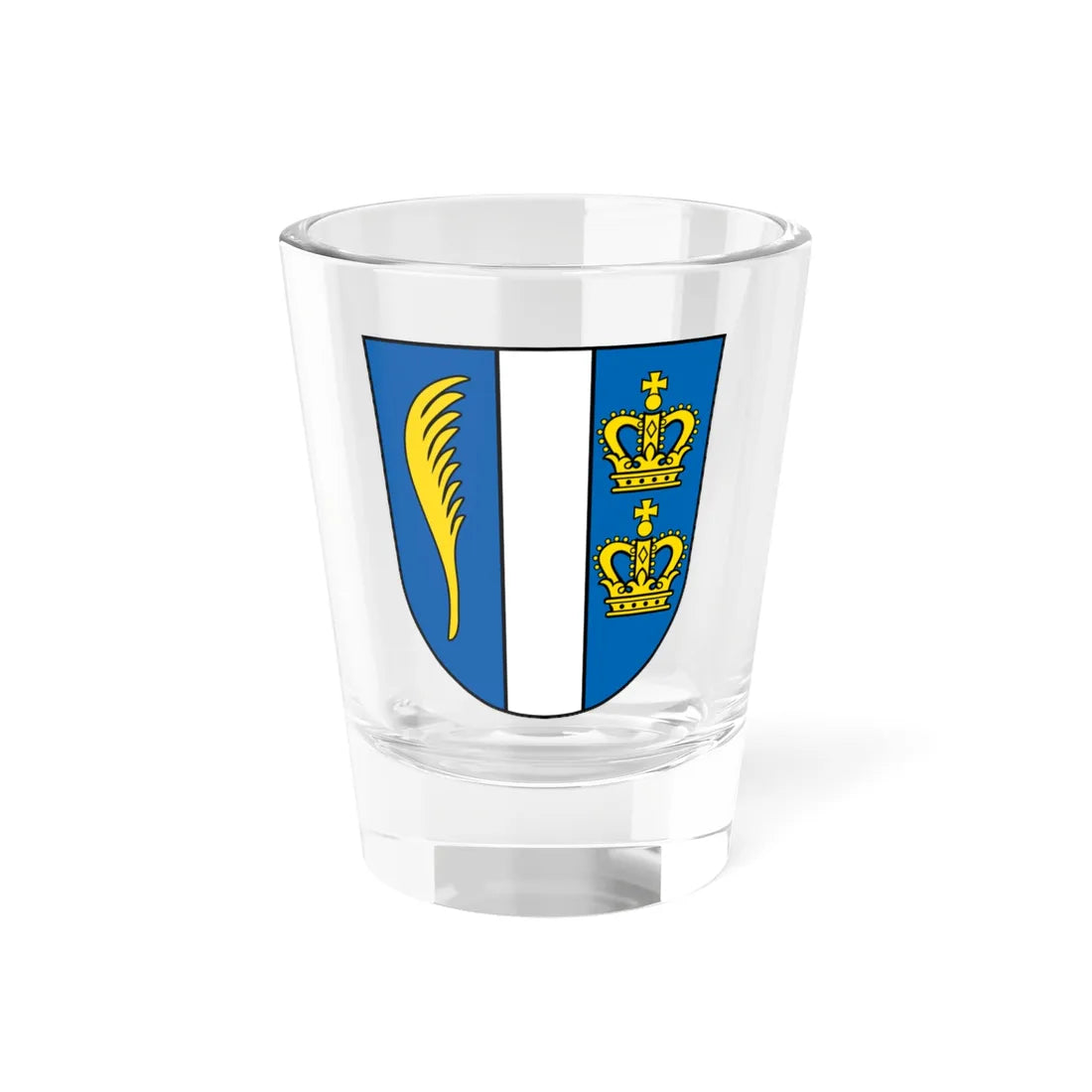 DEU Aying COA (Germany) (Coat of Arms) Shot Glass 1.5oz 1.5oz - Go Mug Yourself