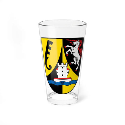 DEU Bachhagel COA (Germany) (Coat of Arms) Pint Glass 16oz 16oz - Go Mug Yourself