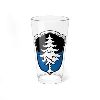 DEU Bad Hindelang COA (Germany) (Coat of Arms) Pint Glass 16oz 16oz - Go Mug Yourself