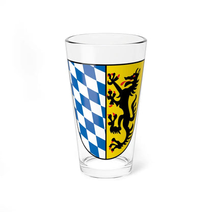 DEU Bad Reichenhall COA (Germany) (Coat of Arms) Pint Glass 16oz 16oz - Go Mug Yourself