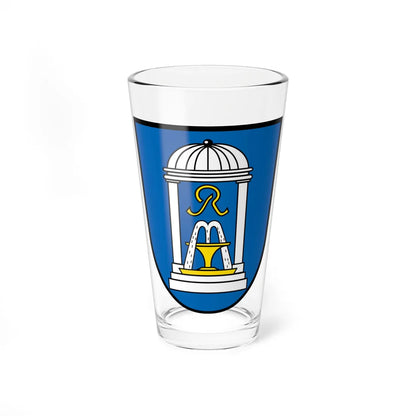 DEU Bad Steben COA (Germany) (Coat of Arms) Pint Glass 16oz 16oz - Go Mug Yourself