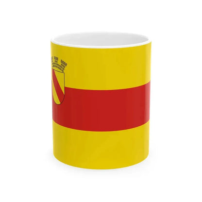 DEU Baden-Baden Flag (Germany) White Coffee Mug 11oz - Go Mug Yourself