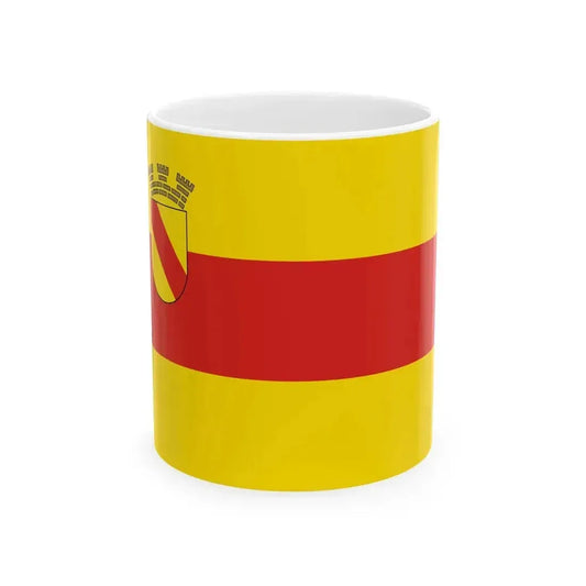 DEU Baden-Baden Flag (Germany) White Coffee Mug 11oz - Go Mug Yourself