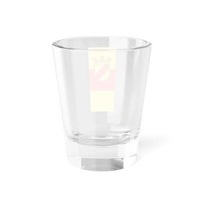 DEU Baden-Baden Flag vertical (Germany) Shot Glass 1.5oz - Go Mug Yourself