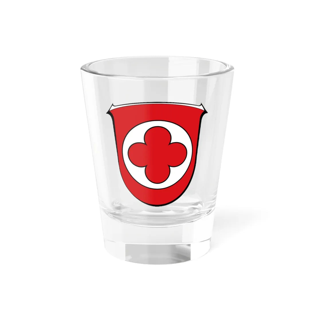 DEU Baunatal COA (Germany) (Coat of Arms) Shot Glass 1.5oz 1.5oz - Go Mug Yourself
