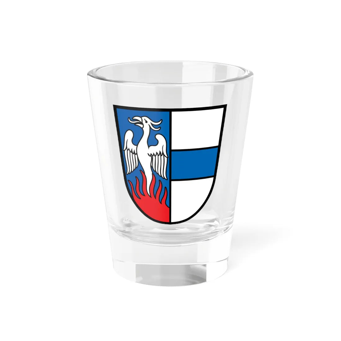 DEU Bechtsrieth COA (Germany) (Coat of Arms) Shot Glass 1.5oz 1.5oz - Go Mug Yourself