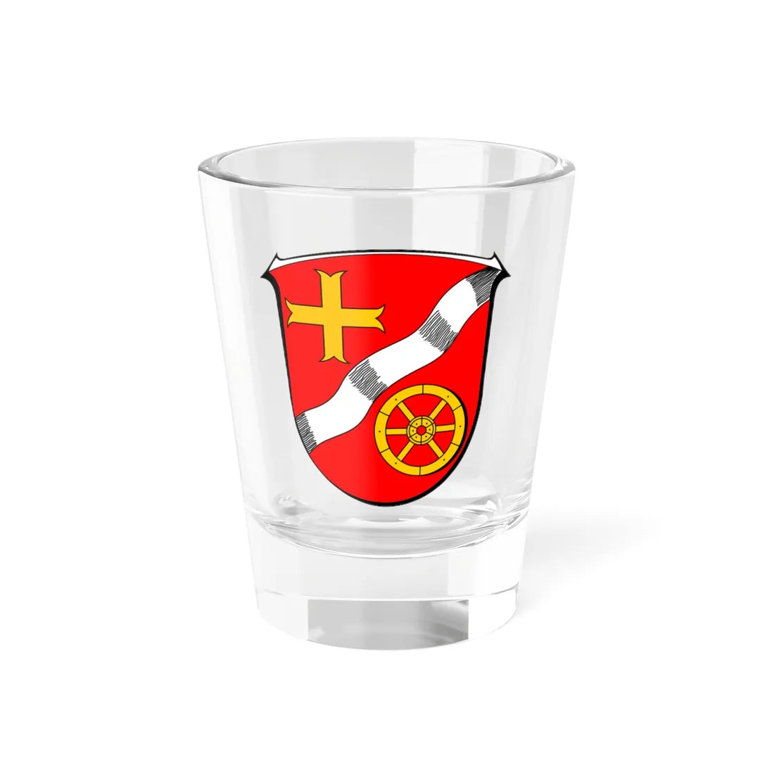 DEU Berkatal COA (Germany) (Coat of Arms) Shot Glass 1.5oz 1.5oz - Go Mug Yourself