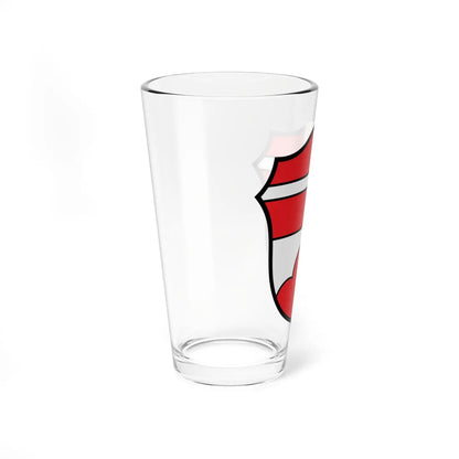 DEU Bernbeuren COA (Germany) (Coat of Arms) Pint Glass 16oz - Go Mug Yourself