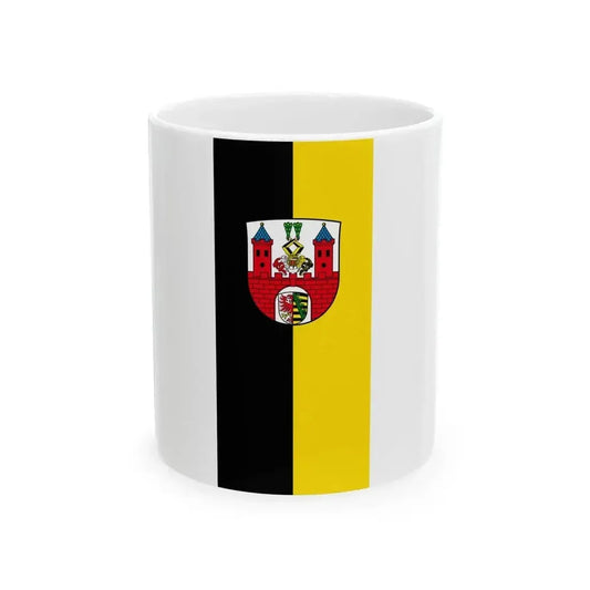 DEU Bernburg Saale Banner 2 (Germany) White Coffee Mug 11oz - Go Mug Yourself