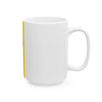 DEU Bernburg Saale Banner 2 (Germany) White Coffee Mug - Go Mug Yourself
