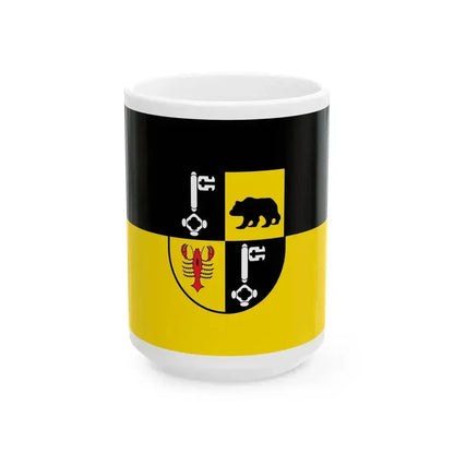 DEU Bernkastel-Kues Flag (Germany) White Coffee Mug 15oz - Go Mug Yourself