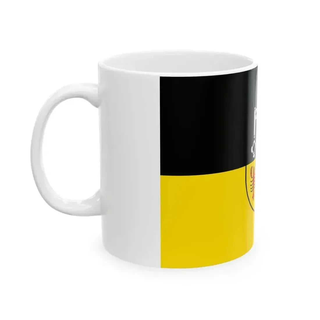 DEU Bernkastel-Kues Flag (Germany) White Coffee Mug - Go Mug Yourself
