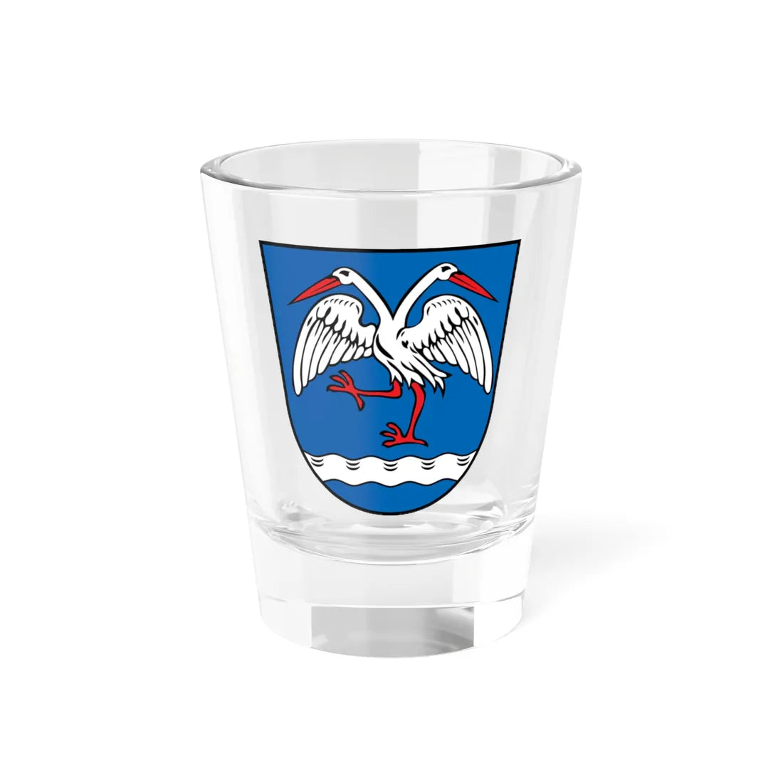 DEU Bessenbach COA (Germany) (Coat of Arms) Shot Glass 1.5oz 1.5oz - Go Mug Yourself
