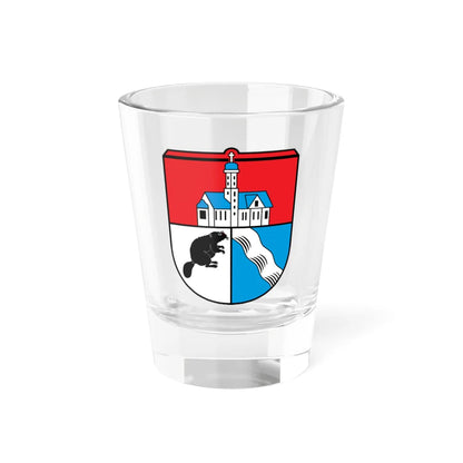 DEU Biberbach COA (Germany) (Coat of Arms) Shot Glass 1.5oz 1.5oz - Go Mug Yourself