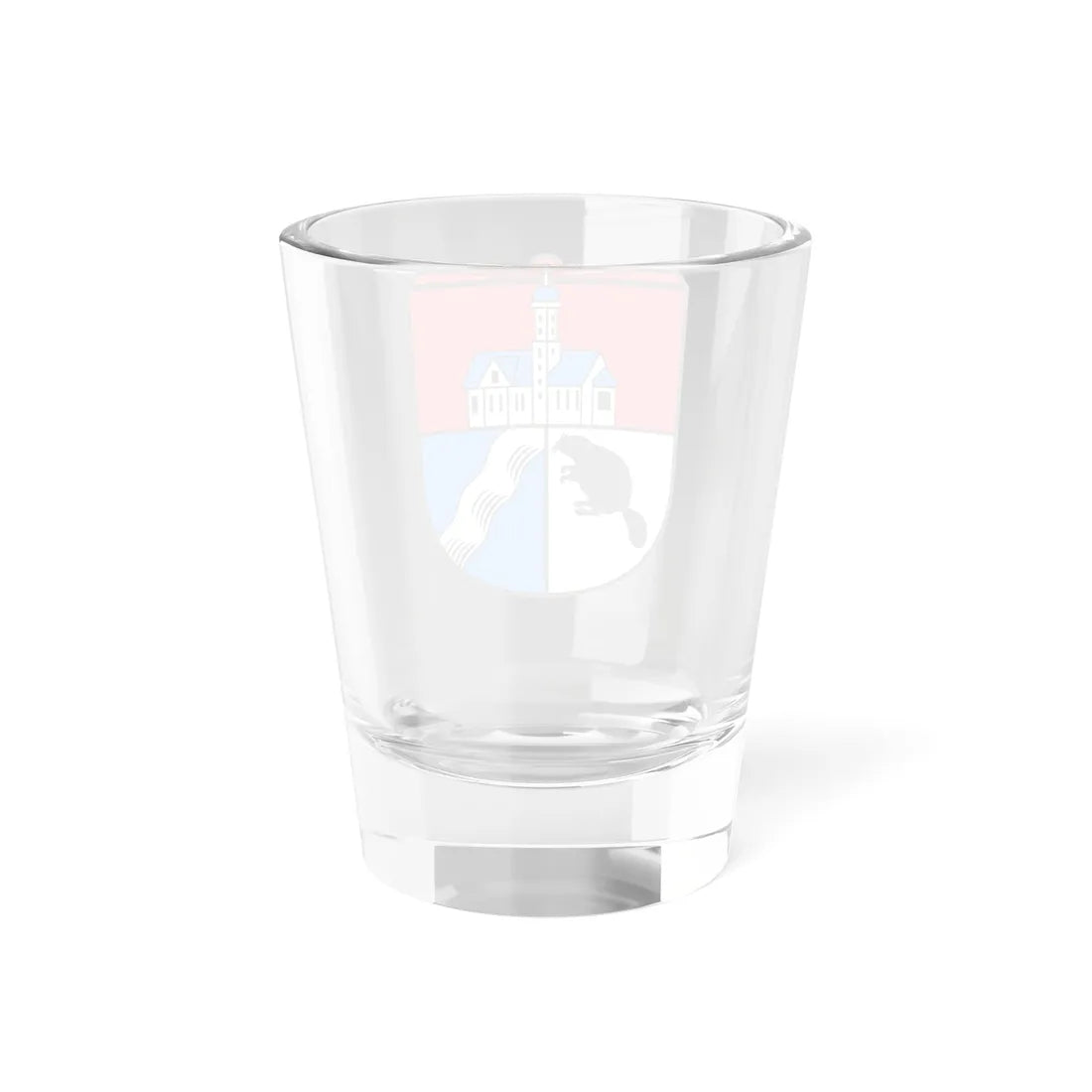 DEU Biberbach COA (Germany) (Coat of Arms) Shot Glass 1.5oz - Go Mug Yourself