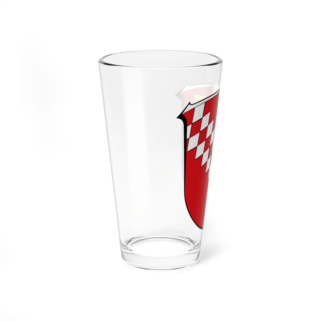 DEU Bickenbach Bergstraße COA (Germany) (Coat of Arms) Pint Glass 16oz - Go Mug Yourself