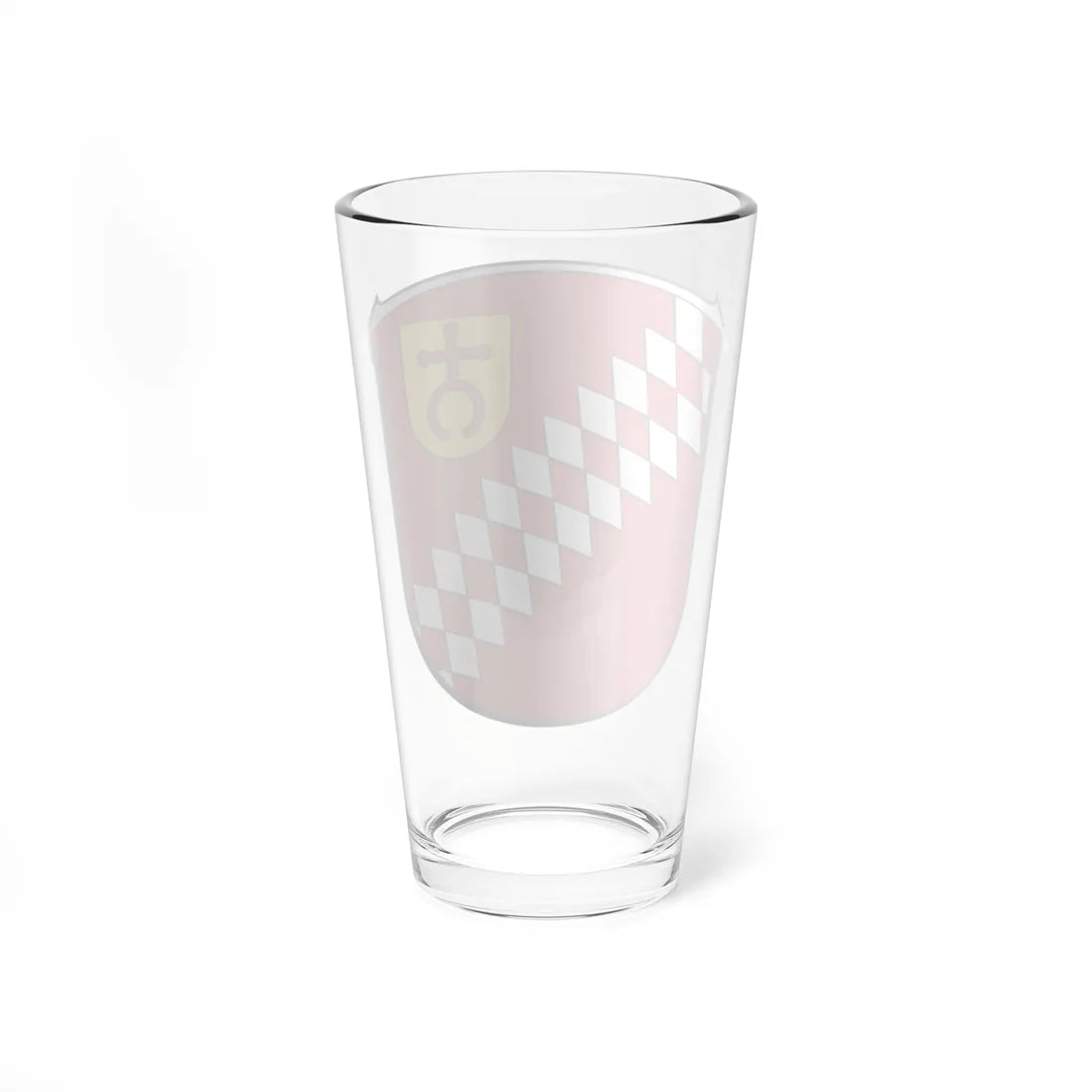 DEU Bickenbach Bergstraße COA (Germany) (Coat of Arms) Pint Glass 16oz - Go Mug Yourself