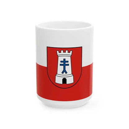 DEU Bietigheim-Bissingen Flag (Germany) White Coffee Mug 15oz - Go Mug Yourself