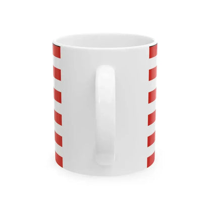 DEU Bietigheim-Bissingen Flag variant (Germany) White Coffee Mug - Go Mug Yourself