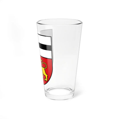 DEU Bonn COA (Germany) (Coat of Arms) Pint Glass 16oz - Go Mug Yourself