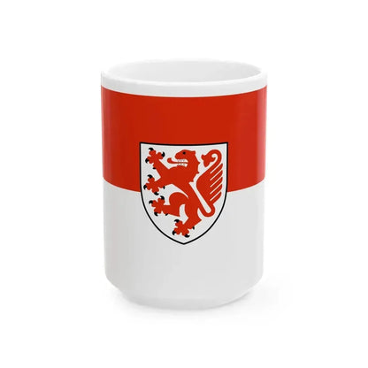 DEU Braunschweig Flag (Germany) White Coffee Mug 15oz - Go Mug Yourself