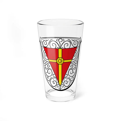 DEU Bruchköbel COA (Germany) (Coat of Arms) Pint Glass 16oz 16oz - Go Mug Yourself