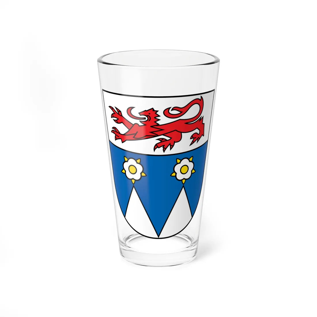 DEU Bubesheim COA banner element (Germany) (Coat of Arms) Pint Glass 16oz 16oz - Go Mug Yourself