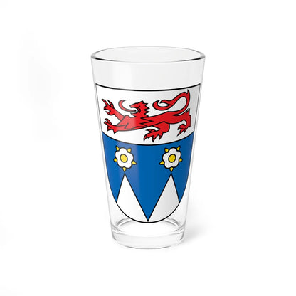 DEU Bubesheim COA banner element (Germany) (Coat of Arms) Pint Glass 16oz 16oz - Go Mug Yourself