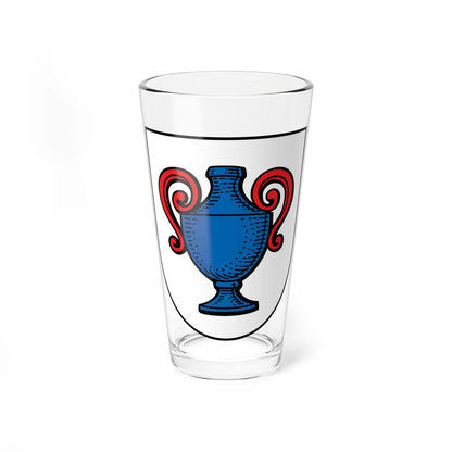DEU Charlottenberg COA (Germany) (Coat of Arms) Pint Glass 16oz 16oz - Go Mug Yourself