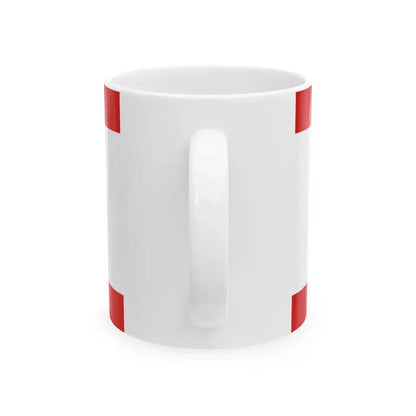 DEU Charlottenburg district Flag (Germany) White Coffee Mug - Go Mug Yourself